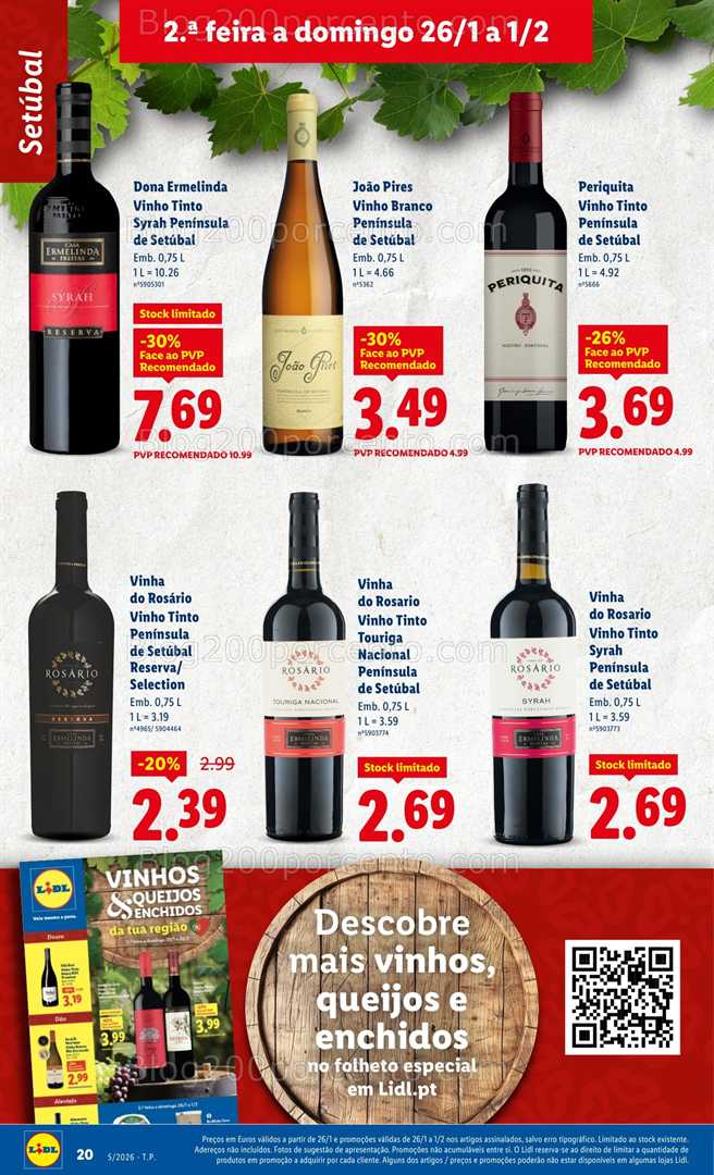 Antevisão Folheto LIDL Promoções de 26 janeiro a 1 fevereiro - Edição Digital