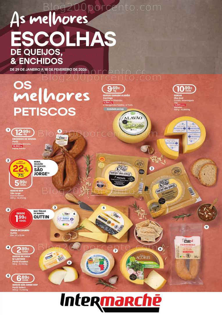 Antevisão Folheto INTERMARCHÉ Extra Promoções de 29 janeiro a 18 fevereiro