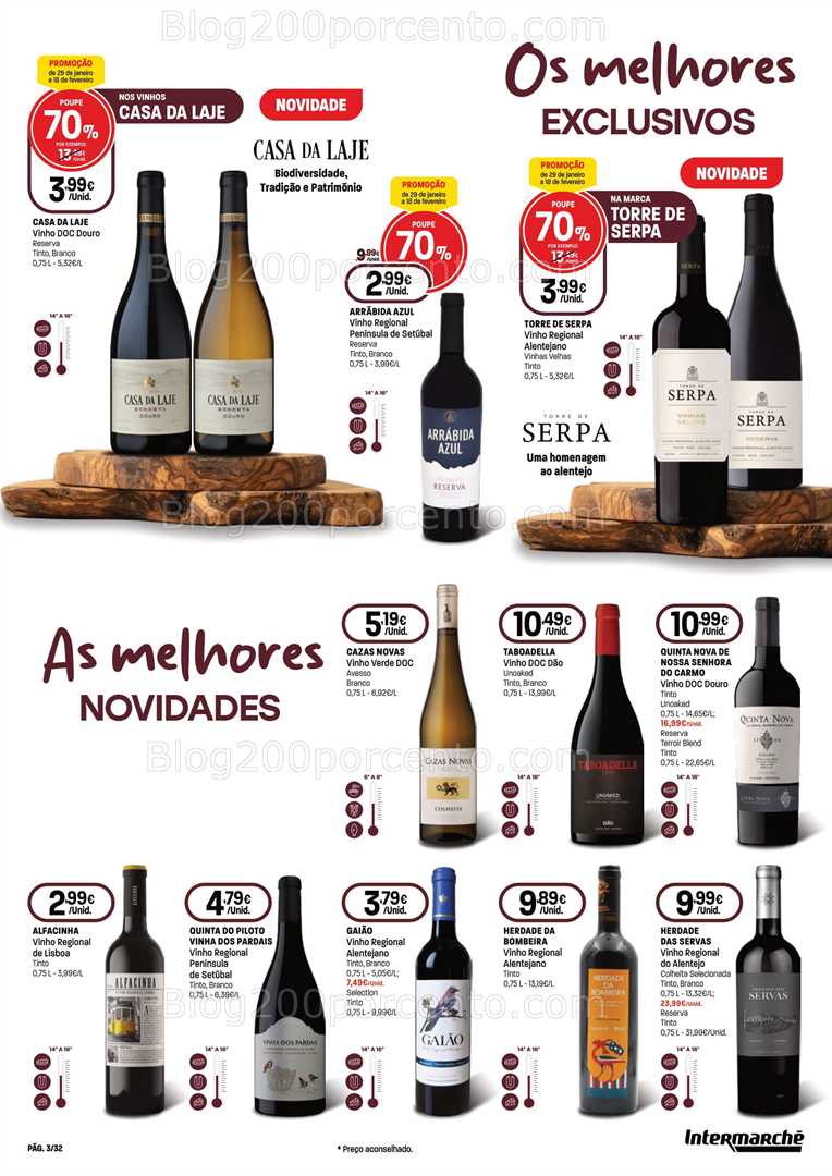 Antevisão Folheto INTERMARCHÉ Extra Promoções de 29 janeiro a 18 fevereiro