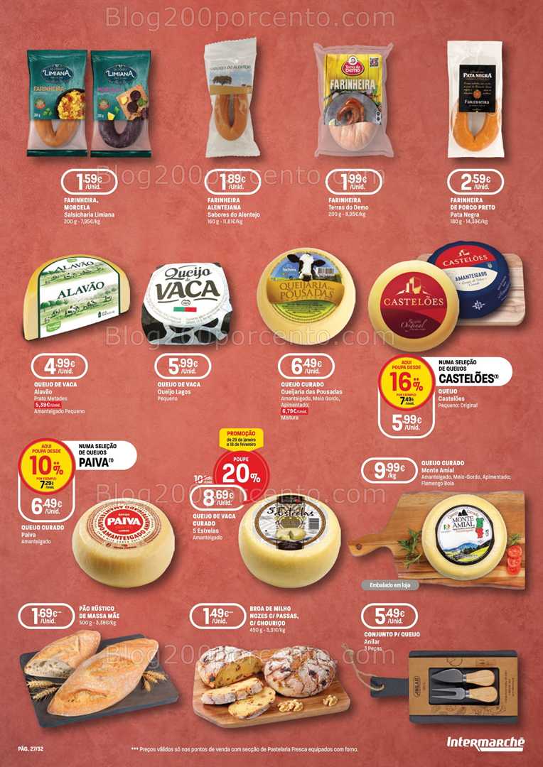 Antevisão Folheto INTERMARCHÉ Extra Promoções de 29 janeiro a 18 fevereiro