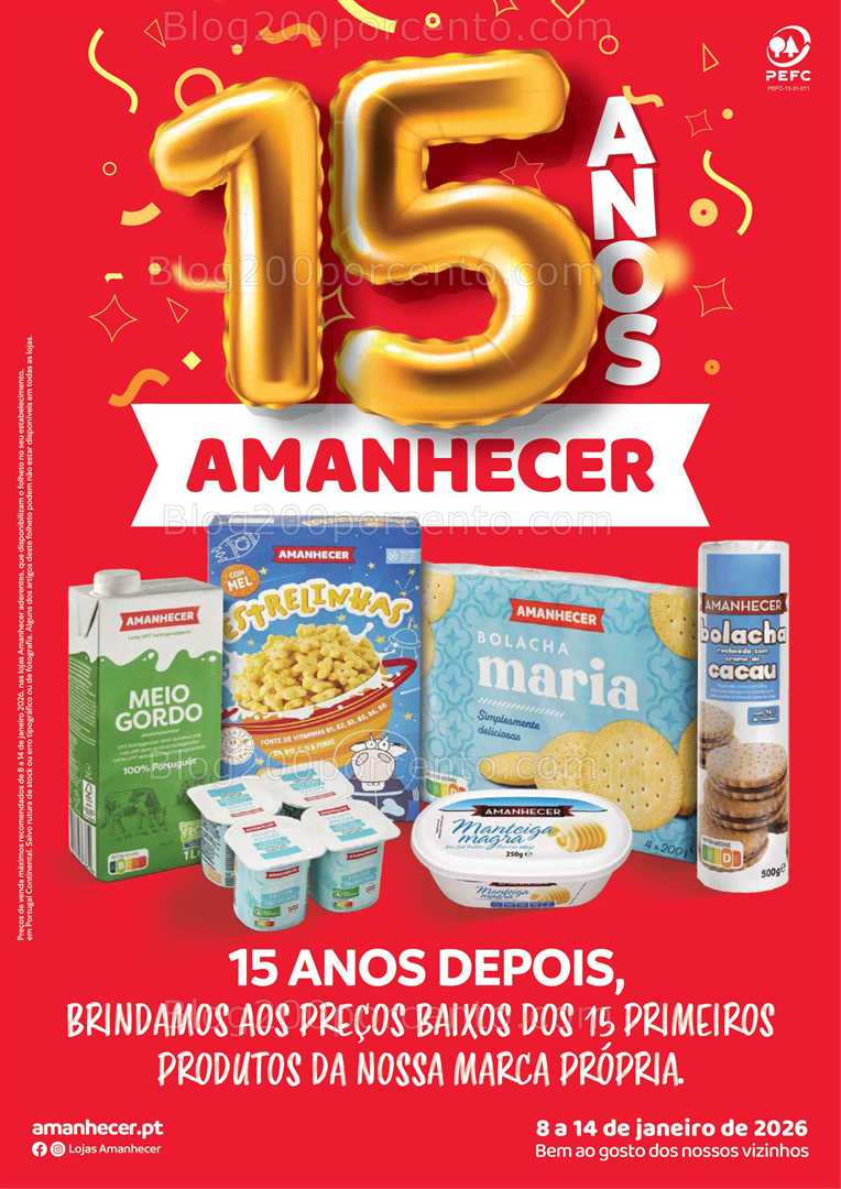Antevisão Folheto AMANHECER Promoções de 7 a 14 janeiro