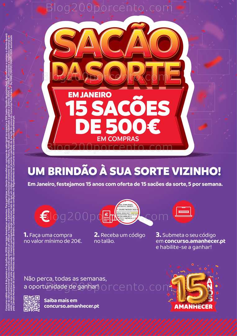 Antevisão Folheto AMANHECER Promoções de 7 a 14 janeiro