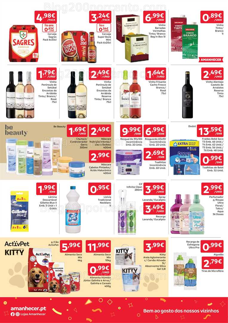 Antevisão Folheto AMANHECER Promoções de 7 a 14 janeiro