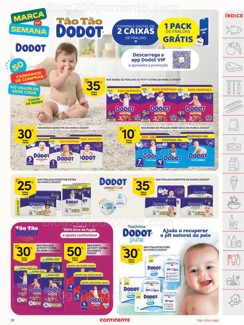 Antevisão Folheto CONTINENTE Feira do Bebé Promoções de 6 a 12 janeiro