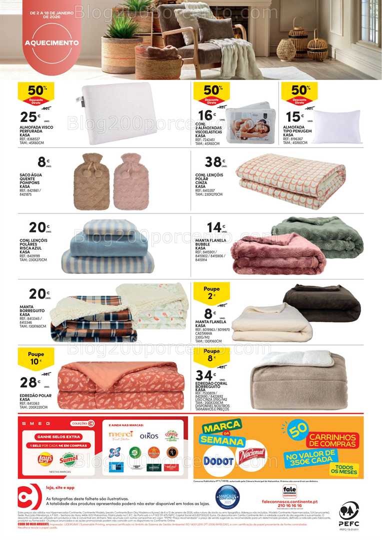 Antevisão Folheto CONTINENTE Promoções de 6 a 12 janeiro - Edição Digital
