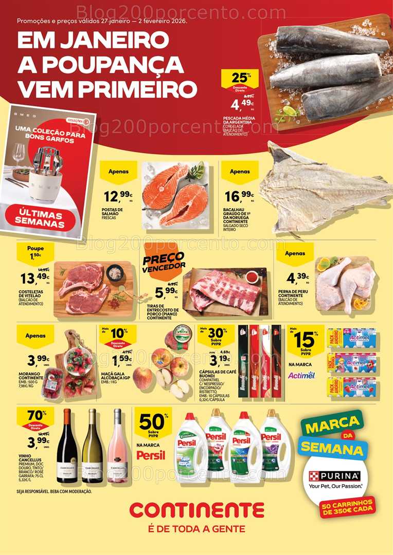 Antevisão Folheto CONTINENTE Promoções de 27 janeiro a 2 fevereiro - Edição Digital