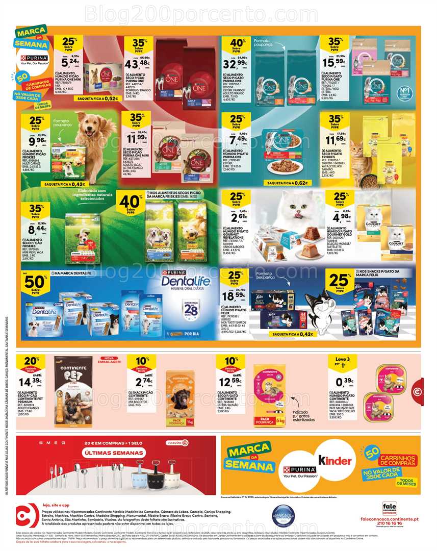 Antevisão Folheto CONTINENTE Madeira Promoções de 27 janeiro a 2 fevereiro