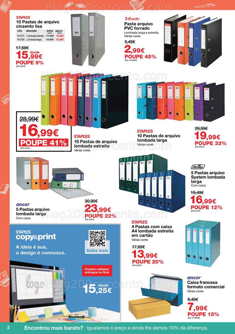 Antevisão Folheto STAPLES Promoções de 5 janeiro a 15 fevereiro