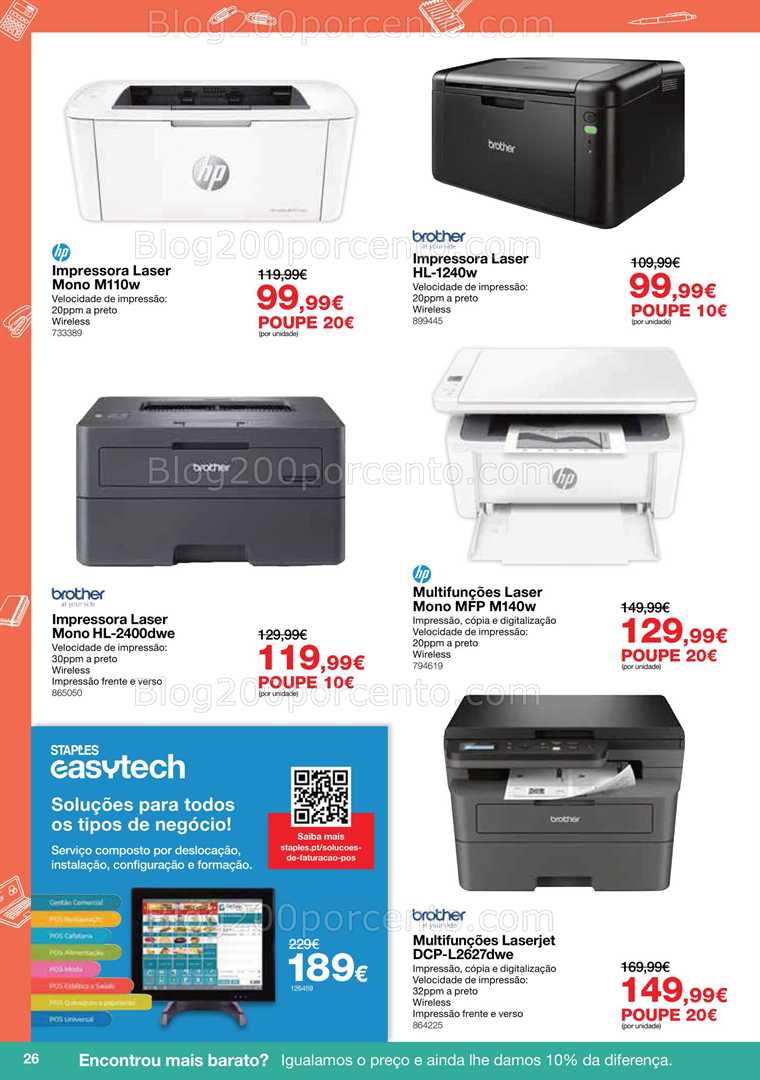 Antevisão Folheto STAPLES Promoções de 5 janeiro a 15 fevereiro