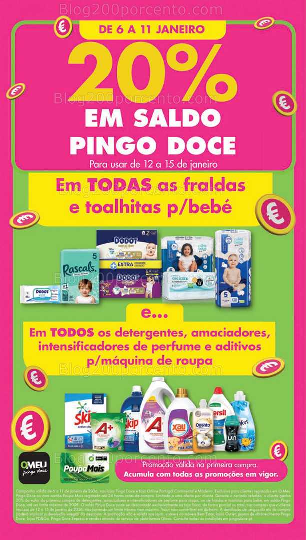 Antevisão Folheto PINGO DOCE Promoções de 6 a 12 janeiro - Edição Digital