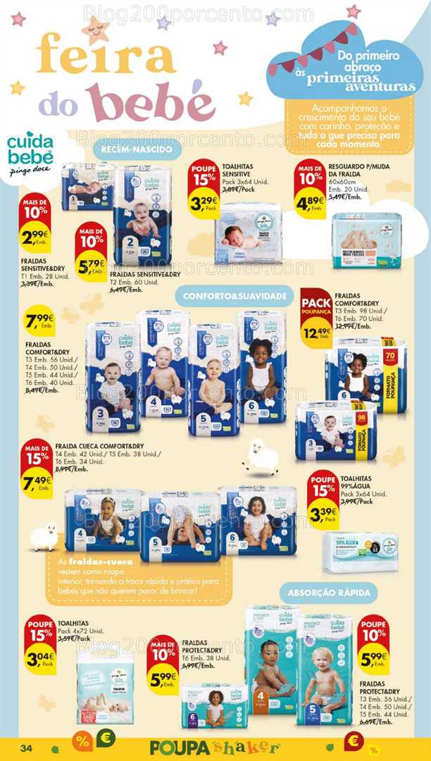 Antevisão Folheto PINGO DOCE Bazar Bebé Promoções até 12 janeiro