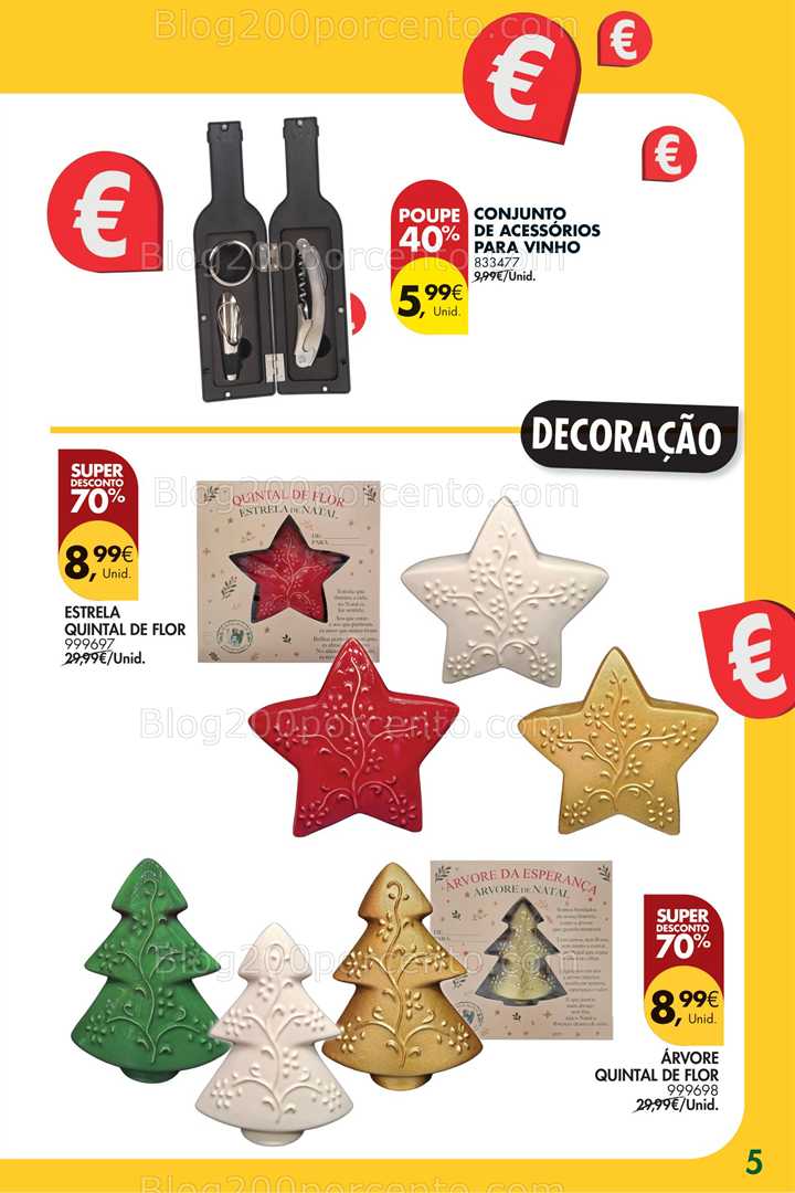Antevisão Folheto PINGO DOCE Bazar Stock Out Promoções de 6 a 12 janeiro