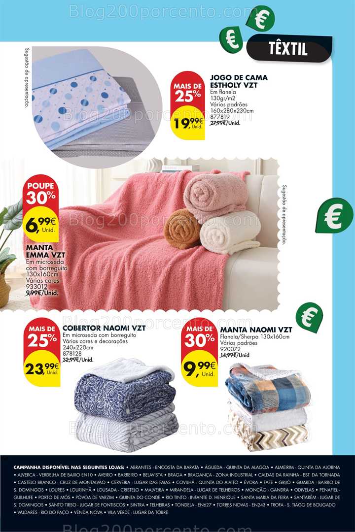 Antevisão Folheto PINGO DOCE Bazar Stock Out Promoções de 6 a 12 janeiro