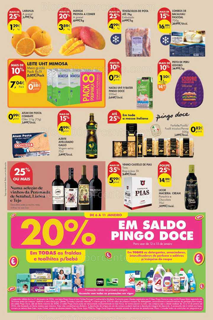 Antevisão Folheto PINGO DOCE Madeira Promoções Fim de Semana - 9 a 12 janeiro