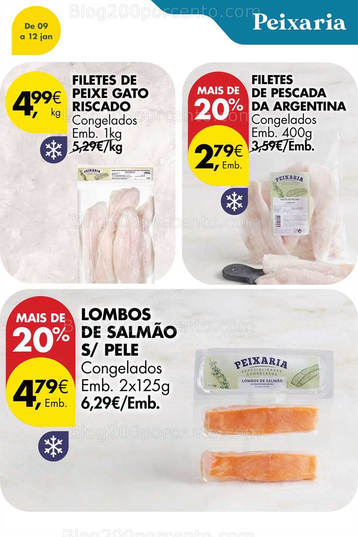 Antevisão Folheto PINGO DOCE Promoções Fim de Semana - 9 a 12 janeiro