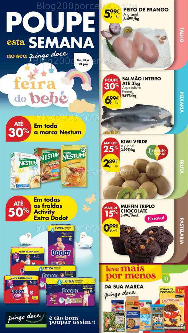 Antevisão Folheto PINGO DOCE Promoções de 13 a 19 janeiro - Edição Digital