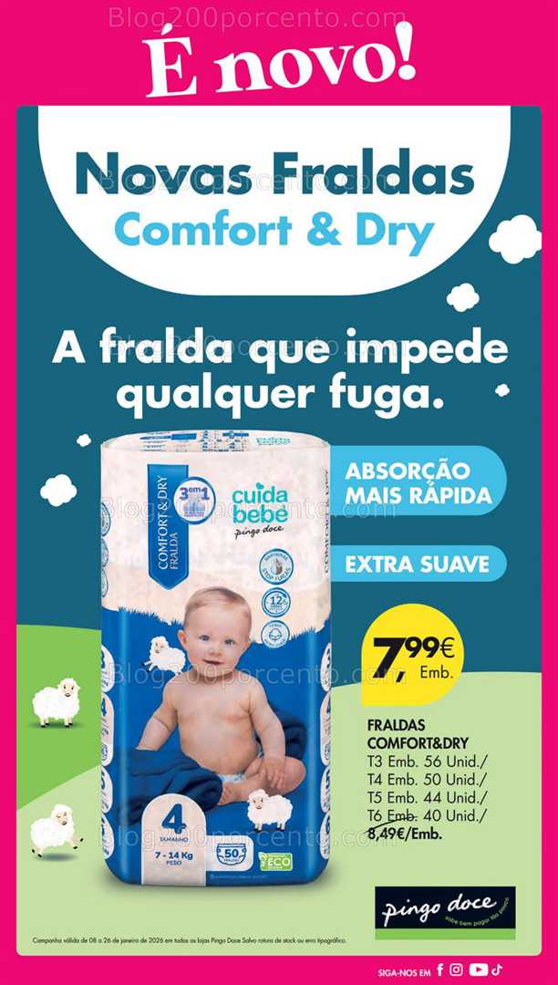 Antevisão Folheto PINGO DOCE Promoções de 13 a 19 janeiro - Edição Digital