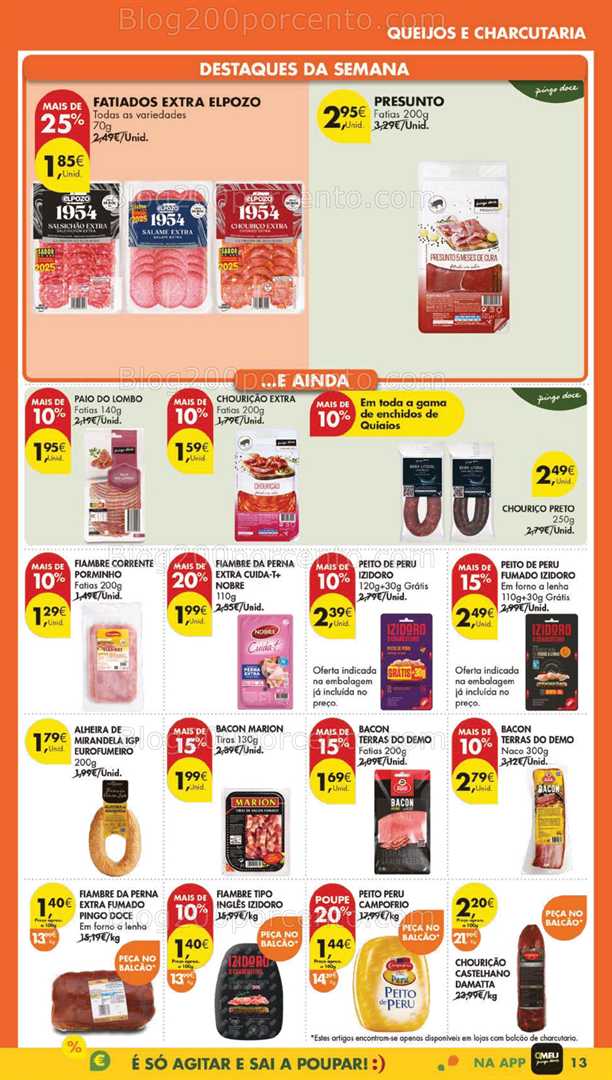Antevisão Folheto PINGO DOCE Lojas Grandes Promoções de 13 a 19 janeiro