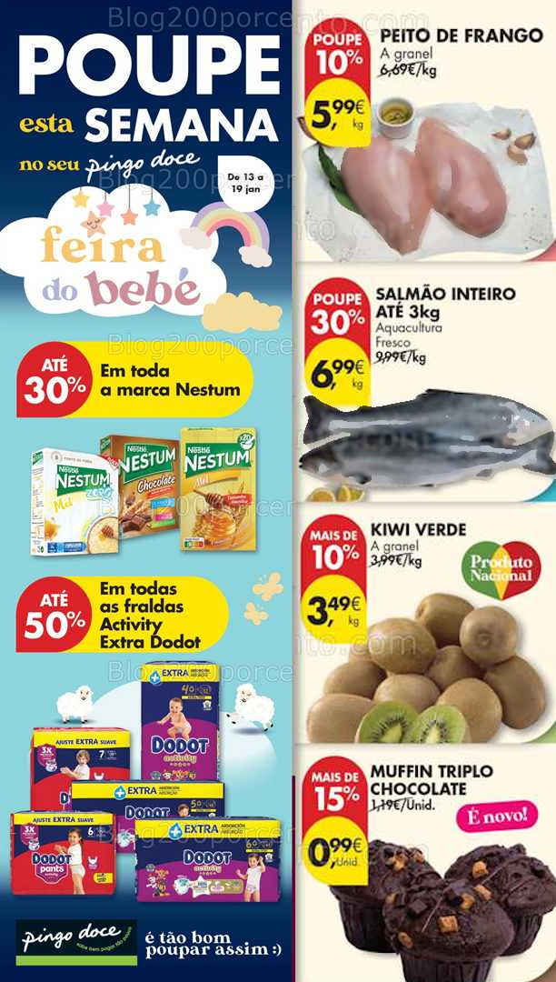 Antevisão Folheto PINGO DOCE Madeira Promoções de 13 a 19 janeiro
