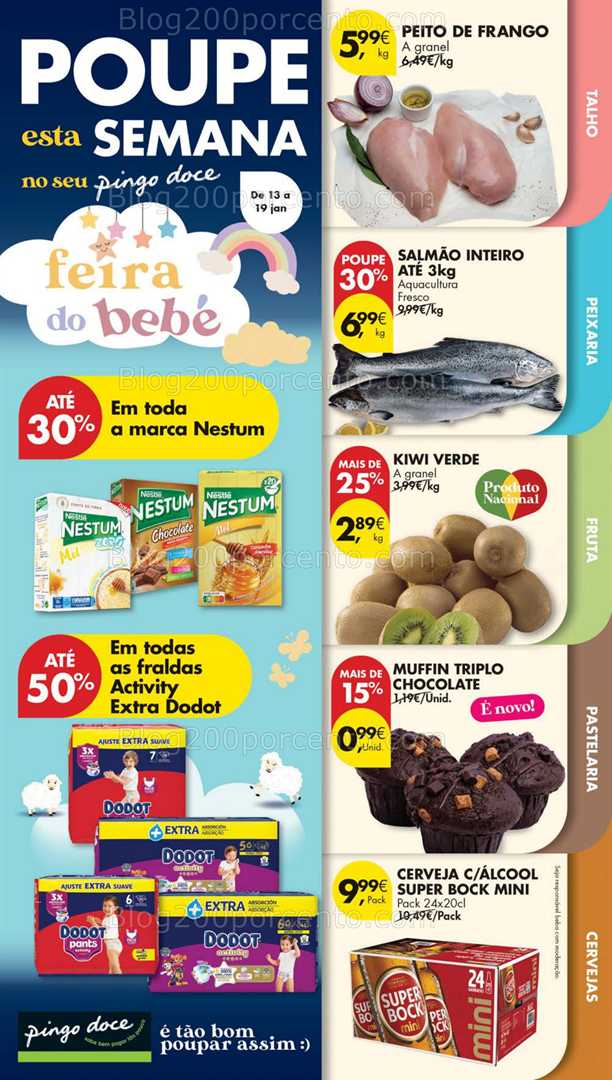 Antevisão Folheto PINGO DOCE Lojas Pequenas Promoções de 13 a 19 janeiro