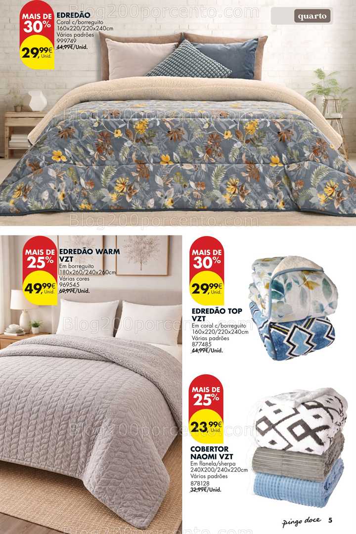 Antevisão Folheto PINGO DOCE Bazar Inverno Promoções de 13 janeiro a 2 fevereiro