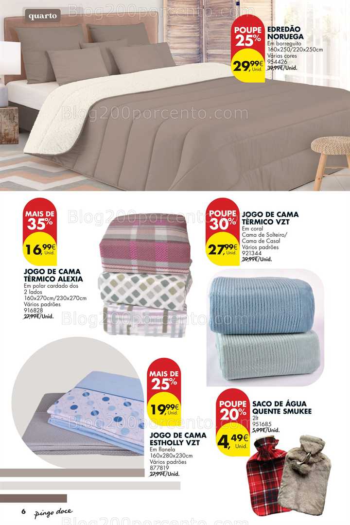Antevisão Folheto PINGO DOCE Bazar Inverno Promoções de 13 janeiro a 2 fevereiro