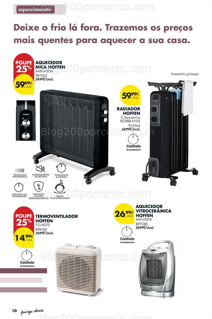 Antevisão Folheto PINGO DOCE Bazar Inverno Promoções de 13 janeiro a 2 fevereiro