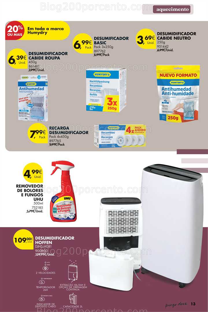 Antevisão Folheto PINGO DOCE Bazar Inverno Promoções de 13 janeiro a 2 fevereiro