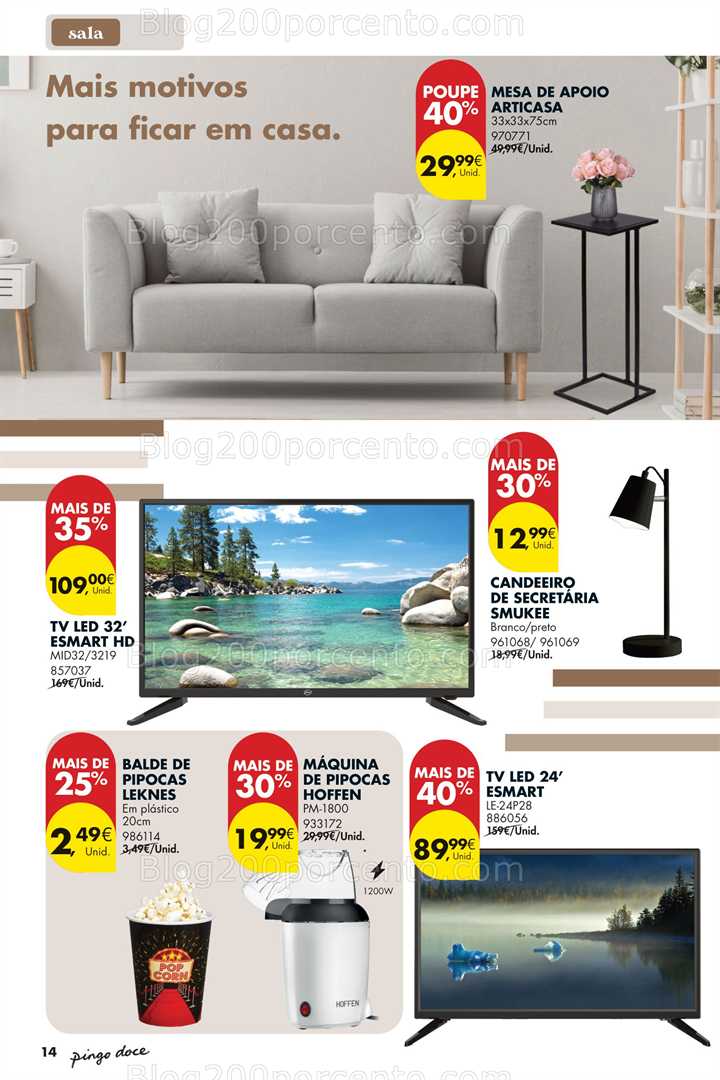 Antevisão Folheto PINGO DOCE Bazar Inverno Promoções de 13 janeiro a 2 fevereiro