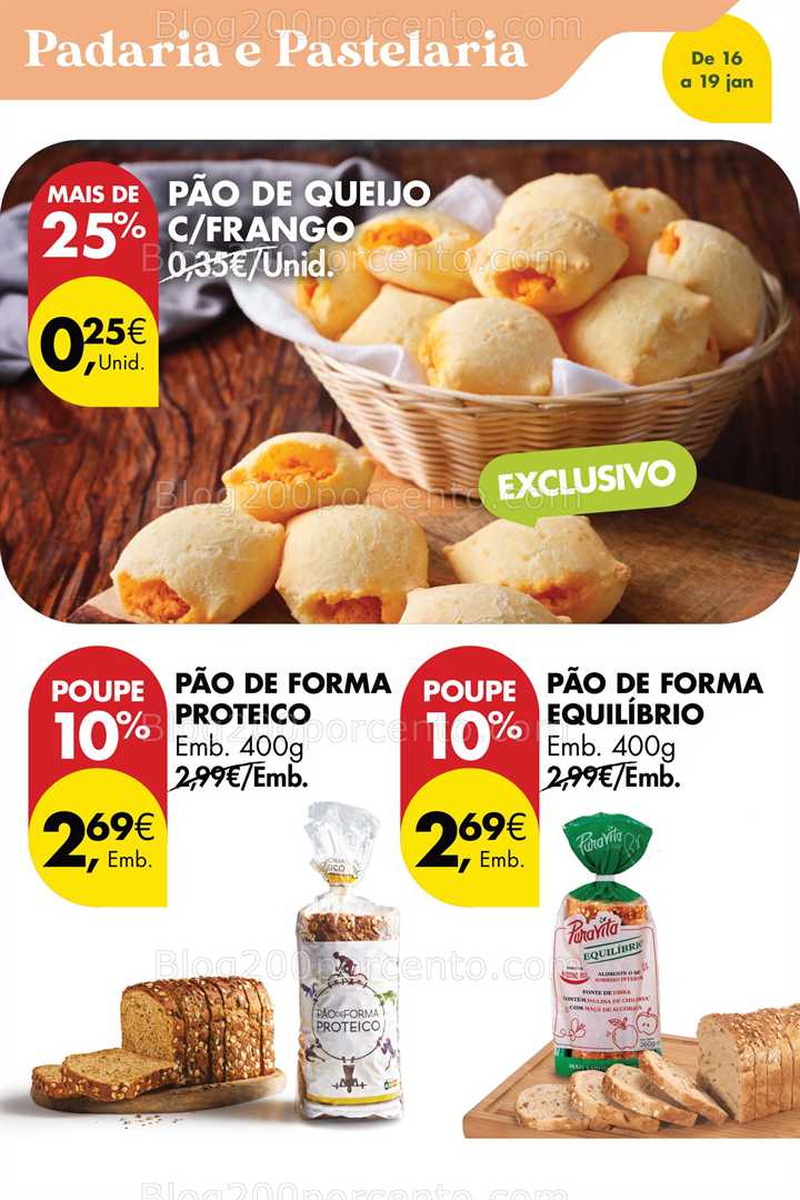 Antevisão Folheto PINGO DOCE Promoções Fim de Semana - 16 a 18 janeiro
