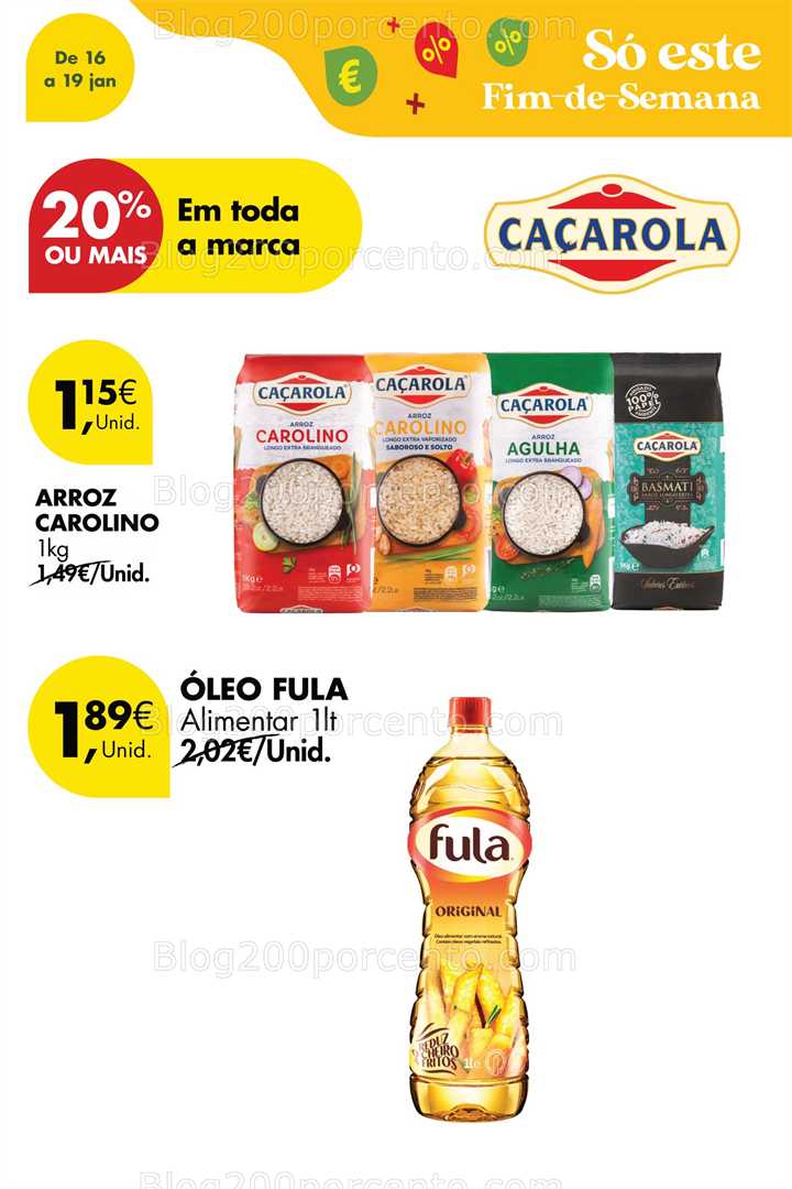 Antevisão Folheto PINGO DOCE Promoções Fim de Semana - 16 a 18 janeiro