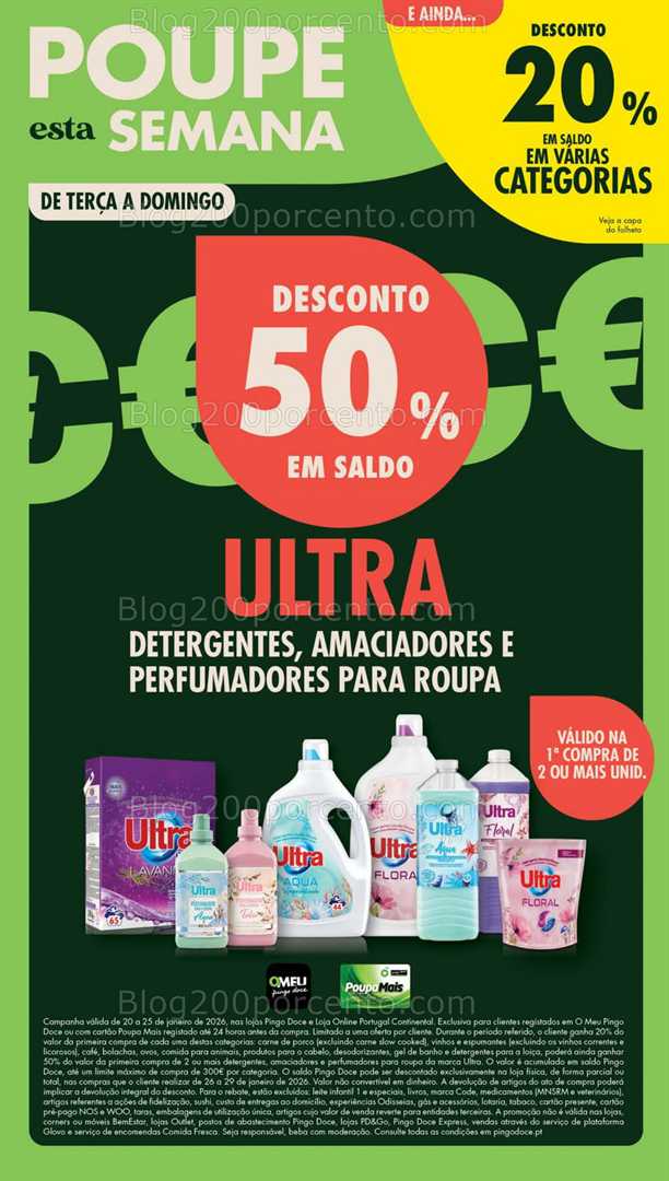 Antevisão Folheto PINGO DOCE Lojas Pequenas Promoções de 20 a 26 janeiro