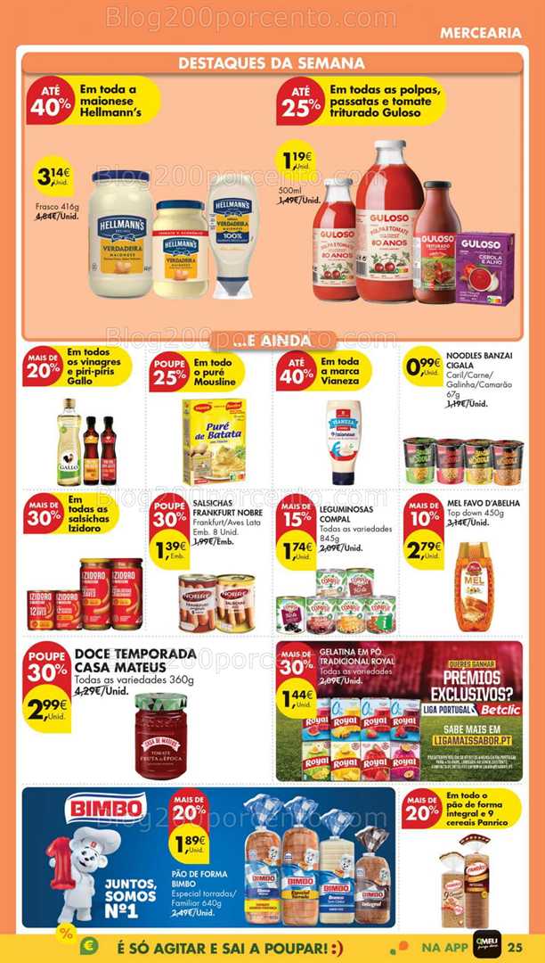 Antevisão Folheto PINGO DOCE Lojas Médias Promoções de 20 a 26 janeiro - Edição Digital