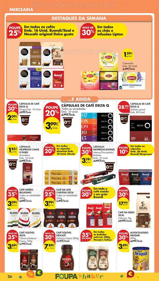 Antevisão Folheto PINGO DOCE Lojas Médias Promoções de 20 a 26 janeiro - Edição Digital