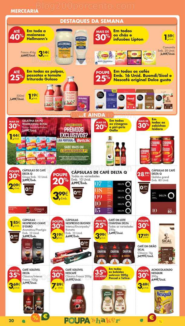 Antevisão Folheto PINGO DOCE Madeira Promoções de 20 a 26 janeiro