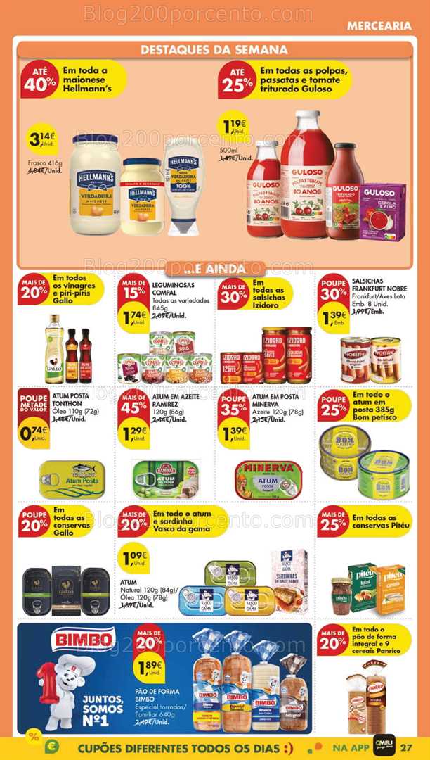 Antevisão Folheto PINGO DOCE Lojas Grandes Promoções de 20 a 26 janeiro - Edição Digital