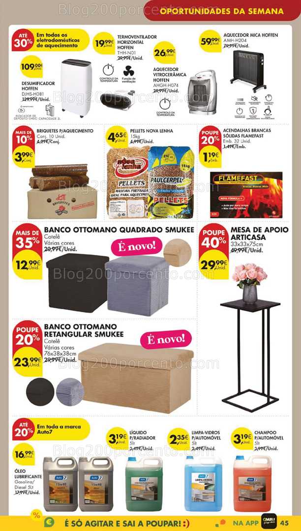 Antevisão Folheto PINGO DOCE Bazar Grandes Promoções de 20 a 26 janeiro