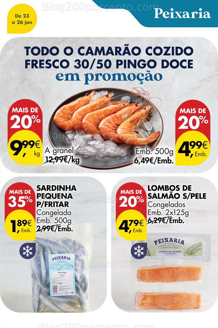 Antevisão Folheto PINGO DOCE Promoções de 23 a 26 janeiro