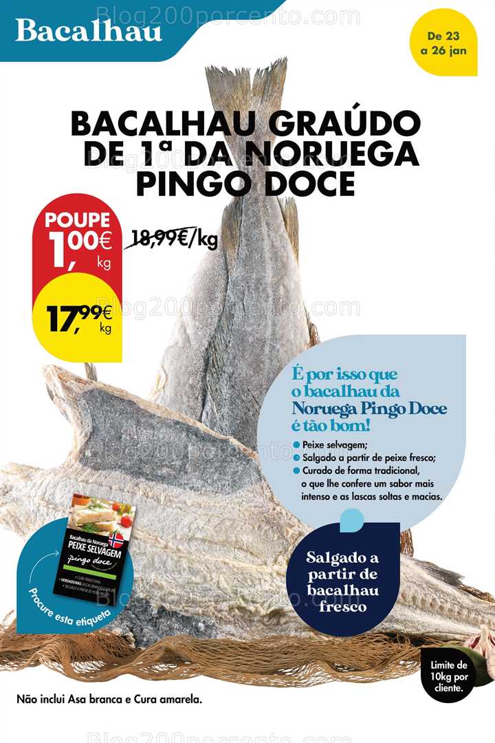 Antevisão Folheto PINGO DOCE Promoções de 23 a 26 janeiro