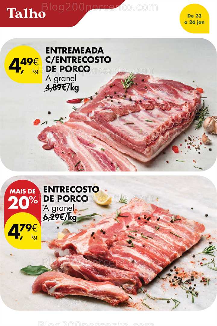 Antevisão Folheto PINGO DOCE Promoções de 23 a 26 janeiro