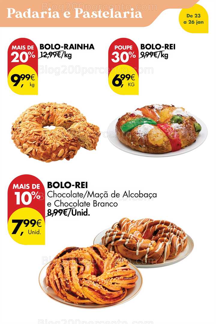 Antevisão Folheto PINGO DOCE Promoções de 23 a 26 janeiro