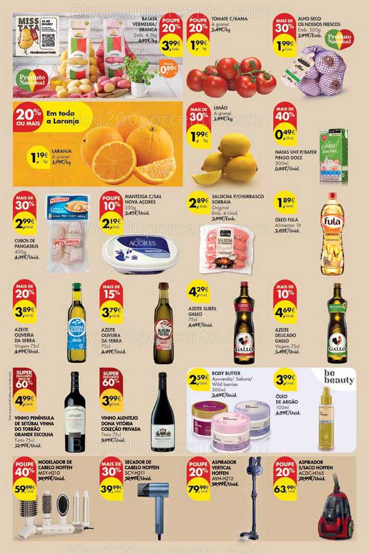 Antevisão Folheto PINGO DOCE Madeira Promoções de 23 a 26 janeiro