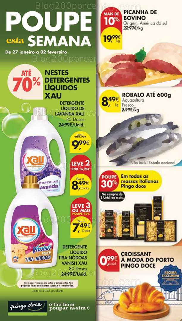 Antevisão Folheto PINGO DOCE Lojas Grandes Promoções de 27 janeiro a 2 fevereiro
