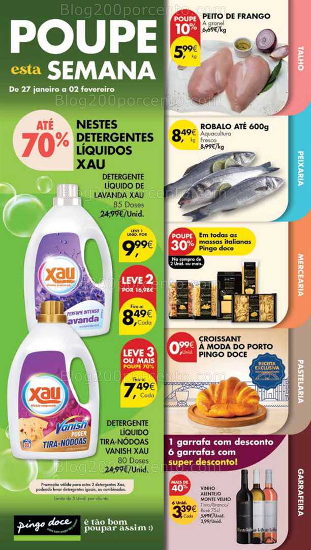 Antevisão Folheto PINGO DOCE Madeira Promoções de 27 janeiro a 2 fevereiro
