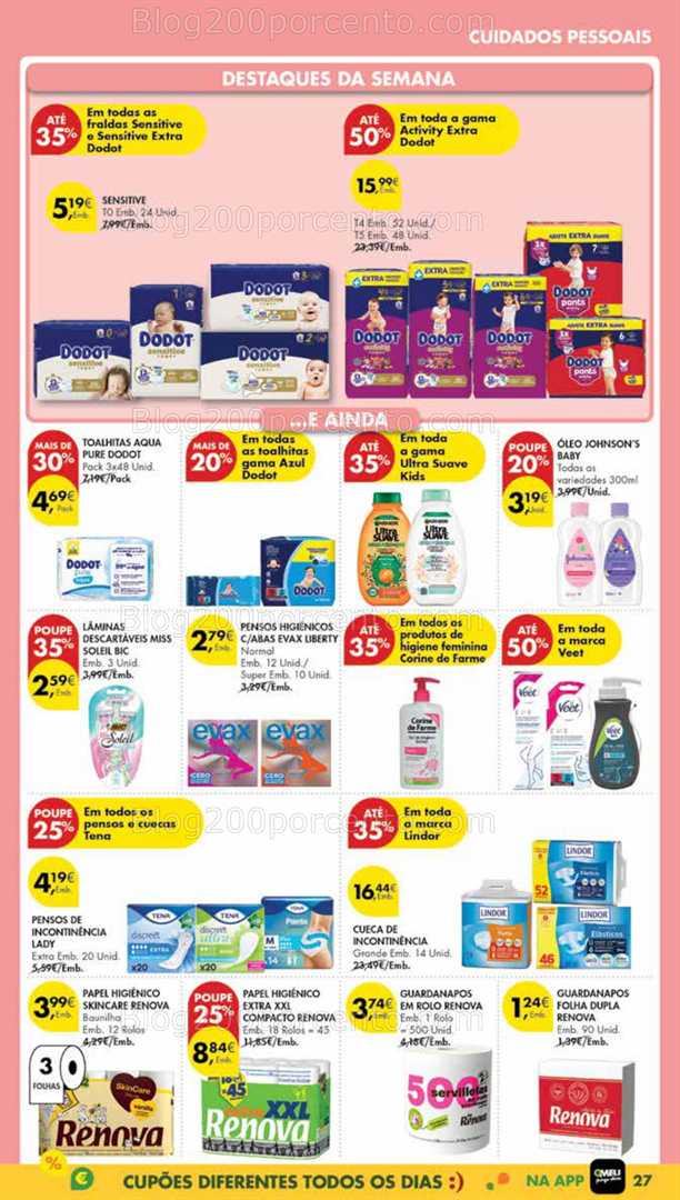 Antevisão Folheto PINGO DOCE Madeira Promoções de 27 janeiro a 2 fevereiro