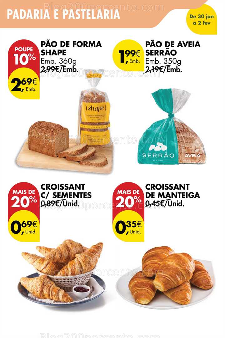 Antevisão Folheto PINGO DOCE Promoções Fim de Semana - 30 janeiro a 2 fevereiro