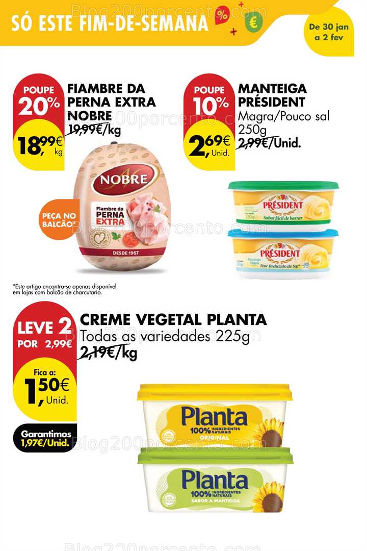 Antevisão Folheto PINGO DOCE Promoções Fim de Semana - 30 janeiro a 2 fevereiro