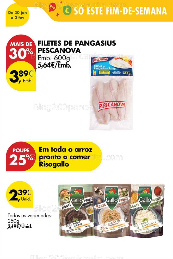 Antevisão Folheto PINGO DOCE Promoções Fim de Semana - 30 janeiro a 2 fevereiro