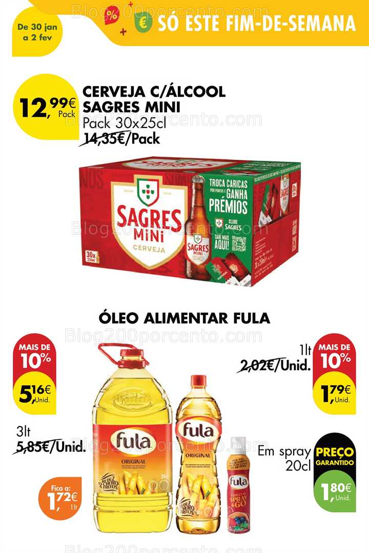 Antevisão Folheto PINGO DOCE Promoções Fim de Semana - 30 janeiro a 2 fevereiro