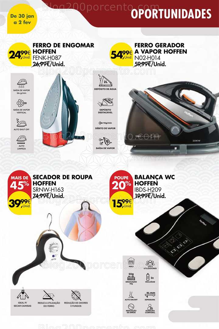 Antevisão Folheto PINGO DOCE Bazar Promoções Fim de Semana - 30 janeiro a 2 fevereiro